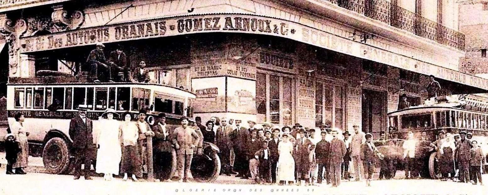 2176- Oran - Boulevard Magenta - Autobus2 Oranais .jpg